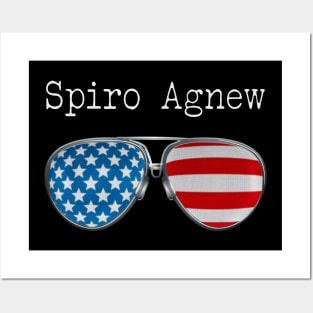 AMERICA PILOT GLASSES SPIRO AGNEW Posters and Art